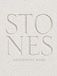 Stones Decorative Book: A Black-and-White Photographic-Style Collection of Architecture, Surfaces, Objects, and Art for Interior Design