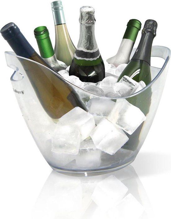 Vin Bouquet Wijnkoeler - Transparant - Voor 6 Flessen - Acryl