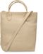 Fred de la Bretoniere Vicky Medium Handtas Dames - Leer - Taupe