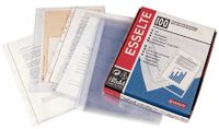 Esselte 2530 Folio Polyvinyl chloride (PVC) Transparant 100 stuk(s)