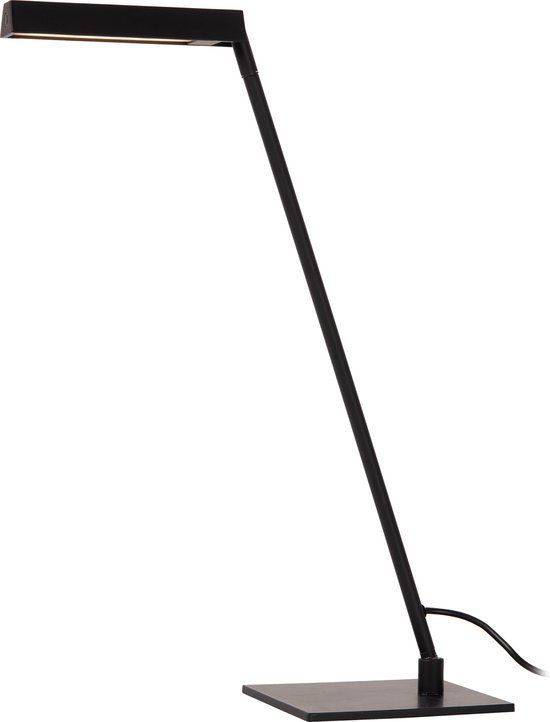 Lucide Lavale Tafellamp - LED - Zwart - Dimbaar - 2700K