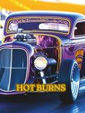 HOT BURNS Colouring Book: Hot Dragsters in Action
