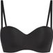 Hunkemöller Dames Lingerie Voorgevormde strapless beugel-bh Smooth - Zwart - maat E75