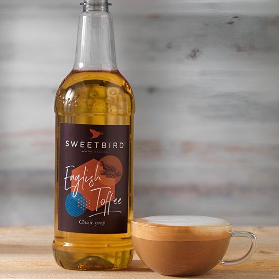 Sweetbird Koffiesiroop English Toffee, 1 l
