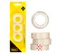 Idena 631051 - Plakband, 3 stuks, 12 mm x 10 M, transparant