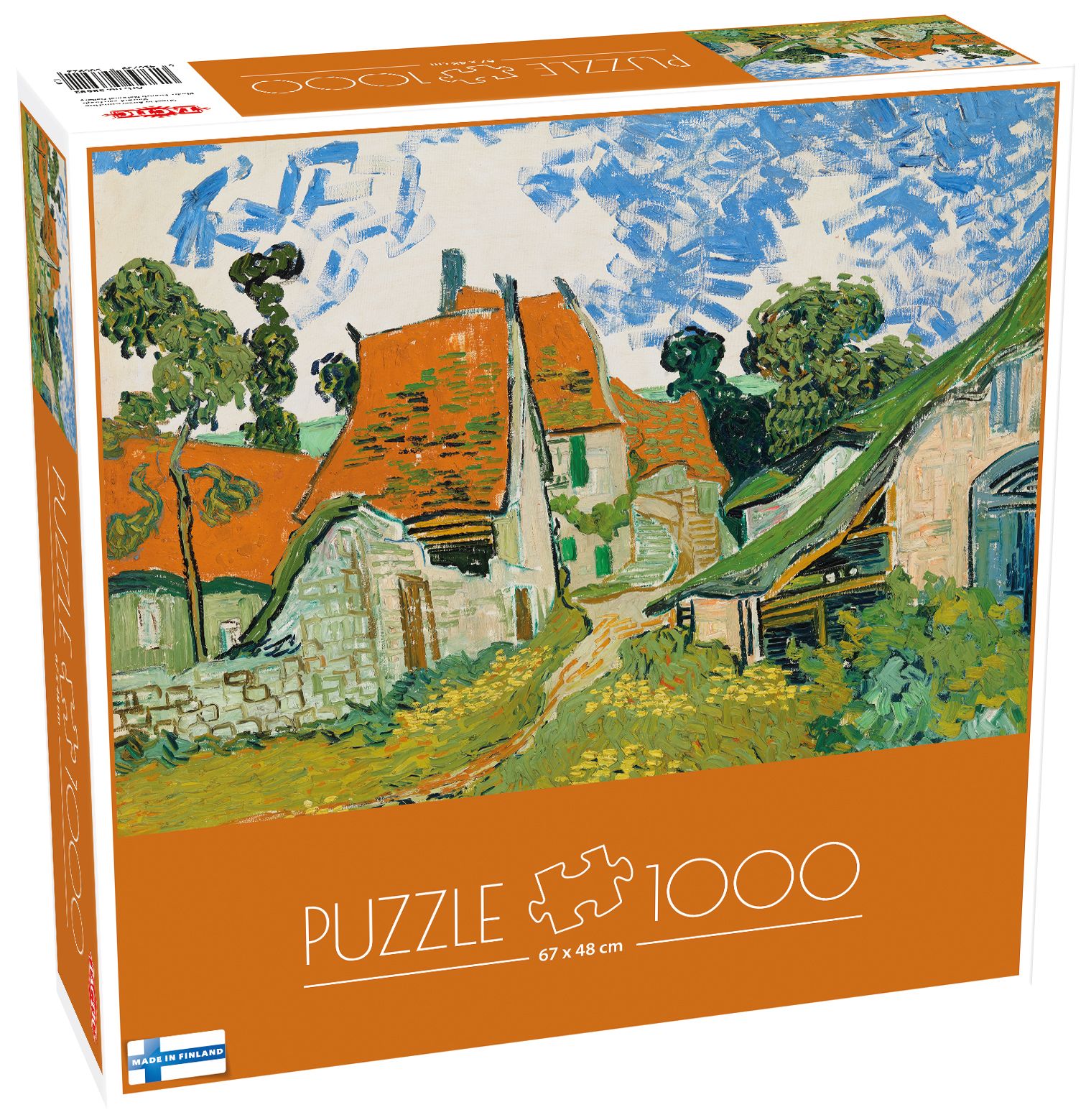 Belissy Vincent van Gogh:Street in Auvers-sur-Oise - 1000pcs Puzzle - 9+ Years