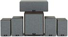 AVCOM 5.1 Speaker Bundle, Walnut