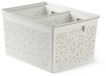 Tatay Bohol 2x4l + 12l + 20l Badkamer Organizer 4 Eenheden Sky White