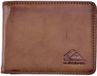 Quiksilver Slim Rays Billfold Portemonnee Heren Polyurethaan Bruin