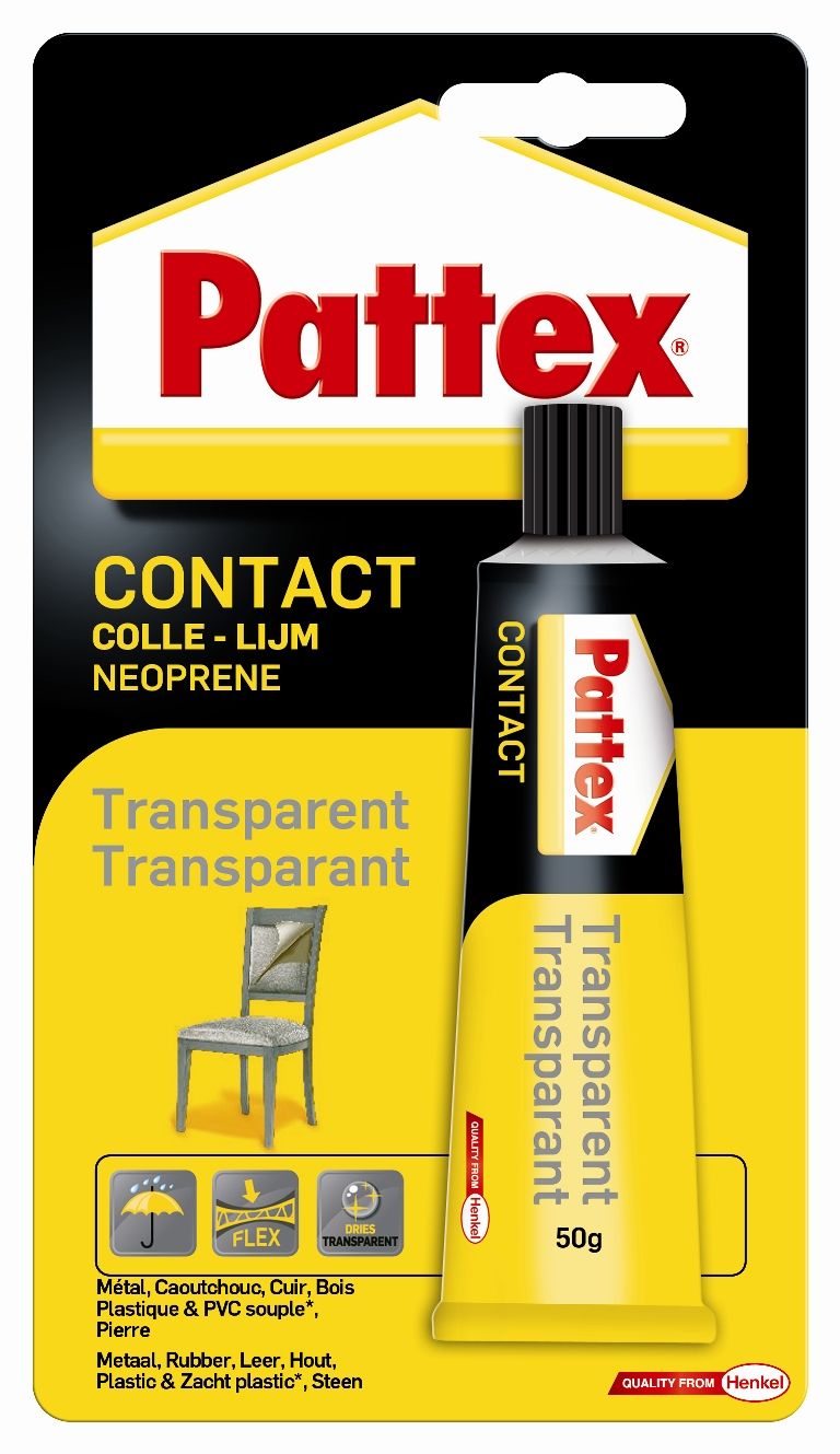Pattex Contactlijm Transparant