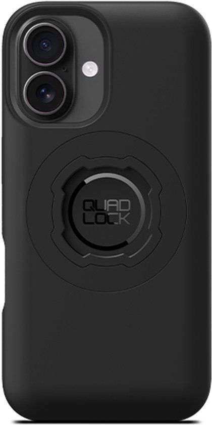 Quad Lock MAG Case voor Apple iPhone 16 - Zwart