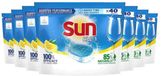 Sun Vaatwastabletten All-in-1 Lemon - 7 x 40 stuks - Voordeelverpakking