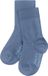 FALKE Sensitive met comfort tailleband katoen sokken baby blauw - maat 62-68