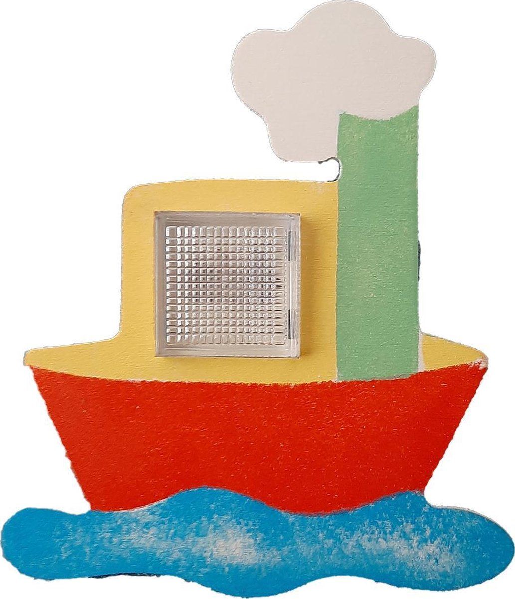 AC 10 Nachtlamp Cools Boot Multicolor Hout