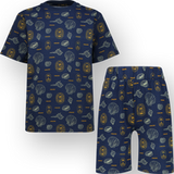 Vingino Boys Wasea Pyjama Dark Blue Taille: XXL