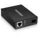 TRENDnet TFC-PGSFP - Convertisseur de média réseau - Gigabit Ethernet - Noir