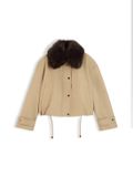 Tommy Hilfiger Dames Lichte Jas Camel Colour Katoen/Polyester XXS