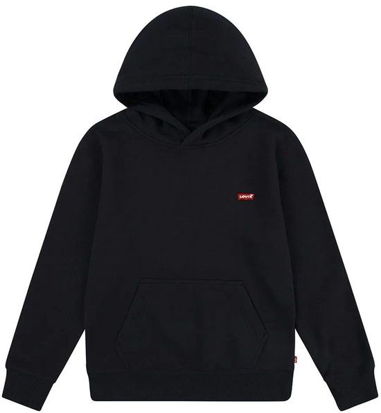 Levi's Kids Mini Batwing Hoodie Zwart 14 Jaar Jongens Katoen Lange Mouw Capuchon