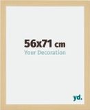 yd. Cadre photo 56x71 cm - MDF - Décor érable