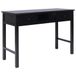 Maison Exclusive - Bureau noir 110×45×76 cm bois
