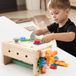 Merkloos Houten reparatiekist/gereedschapskist voor kinderen