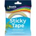 Bostik Plakband enkele gemakkelijke scheur 24 mm x 50 m, transparant