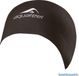 Aquafeel Casquette de natation Pro en silicone Noir