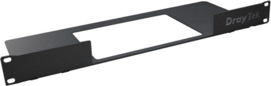 Draytek Rackmount Plate Lite schwarz 19 Rack (1HE)