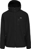 Trespass Accelerator II Heren Softshell Jas Zwart Maat M