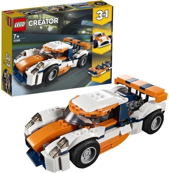 lego Creator Zonsondergang baanracer 31089