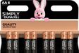 Duracell Simply - Piles - 8 pièces