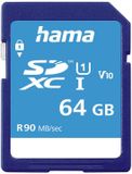 Hama carte mémoire SDHC 64 Go Classe 10