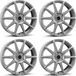 Borbet 4 jantes GTX 8.0x19 ET44 5x112 TITA pour MG MG4 MG5