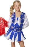 Panda - Cheerleader luxe blauw voor meisje