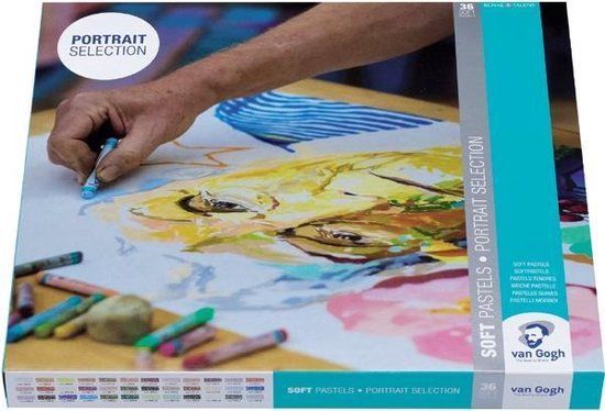Van Gogh Soft Pastel Set - 36 Colors - Portrait