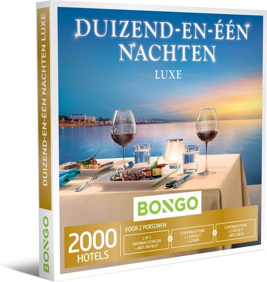 Bongo Bon - Duizend-en-één Nachten Luxe - Cadeaukaart