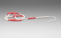 Wissner Kralensnoer RE-Plastic® tot 100 rood/wit