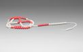 Wissner Kralensnoer RE-Plastic® tot 100 rood/wit