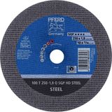 PFERD TOOLS 100 T 250-1,8 Q SGP HD STEEL/32,0 66322132 Disque à tronçonner droit 250 mm 20 pièce(s) Acier trempé, Acier