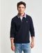 Gant Heavy Rugger Shield Polo Navy - Taille XL - Hommes - Polo à manches longues