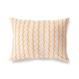 BonaMaison Oranje-Gebroken Wit Decoratieve Kussensloop, Kussenhoezen Bank, Decoratieve Kussenhoesjes, Kussensloop; Sofa, Slaapkamer, Kantoor, Auto 45x60 Cm - Ontworpen en vervaardigd in Turkije