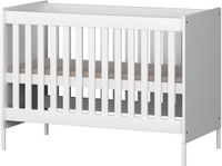 Born Lucky ® Santiago Baby Bed 60x120 cm Wit
