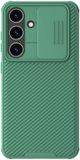 Nillkin CamShield Hoesje Geschikt voor Samsung Galaxy S24 - Back Cover met Camera Slider Groen