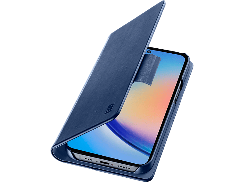 Cellularline Cellularline Book Telefoonhoesje Voor Samsung Galaxy A35 Blauw