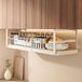 Azomor® Panier de rangement sous étagère réglable pour cuisine et bureau avec design antidérapant