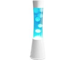 Fisura Lavalamp wit/blauw