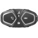 INTERPHONE Connect HD - Enkele intercom voor motorhelm, stereo hoofdtelefoon met hoge visuele getrouwheid 40 mm, pilotengebruik, afstand 300 m, autonomie 12 uur, radio, GPS, TFT, waterdicht IPX67