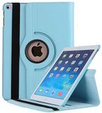 ZT Accessoires iPad Pro 10.5 Draaibaar Hoesje met stylus pen Multi stand Case - Licht blauw