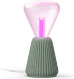 Philips Hue Lightguide 3D-geprinte Tafellamp (Saliegroen) - E27 - Wit en Gekleurd Licht - Incl. 1 Hue Lightguide Triangle Lamp - Hue White and Color Ambiance