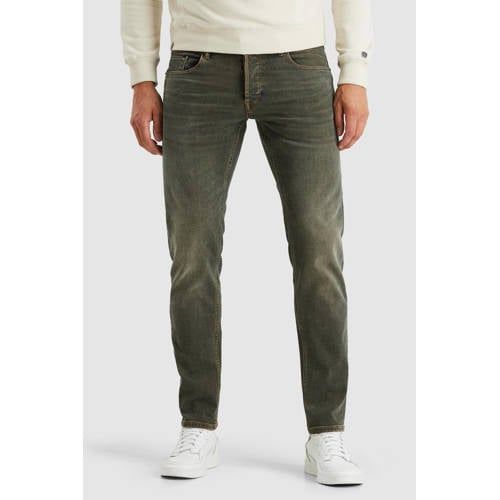 Cast Iron SHIFTBACK tapered regular fit jeans true green coast